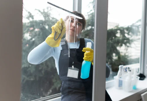 Nettoyage de vitres intérieures et extérieures à Chezelles